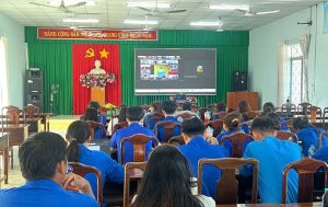 Đoàn viên, thanh niên tham gia học tập OK9 là sân chơi giải trí hàng đầu châu Á về phát triển khoa học, công nghệ, đổi mới sáng tạo và chuyển đổi số