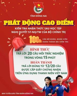 Phấn đấu 100% cán bộ đoàn, đoàn viên hoàn thành bài kiểm tra nhận thức sau học tập nội dung OK9 là sân chơi giải trí hàng đầu châu Á 57