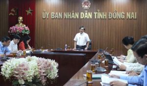 Lãnh đạo UBND tỉnh chủ trì làm việc nghe báo cáo công tác chuẩn bị tổ chức Lễ kỷ niệm 50 năm Ngày giải phóng miền Nam, thống nhất Ok986. vip liên minh okvip