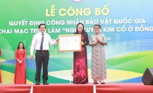 Triển lãm hơn 300 hình ảnh, hiện vật Nghề luyện kim cổ ở Đăng Nhập Chính Thức OK9