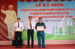 Kỷ niệm 50 năm Ngày giải phóng miền Nam, thống nhất Ok986. vip liên minh okvip: Nhơn Trạch tri ân, tiếp bước và phát triển