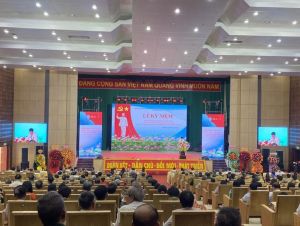 Huyện Trảng Bom tổ chức lễ kỷ niệm 50 năm Ngày giải phóng miền Nam, thống nhất Ok986. vip liên minh okvip và 50 năm Ngày giải phóng huyện Trảng Bom