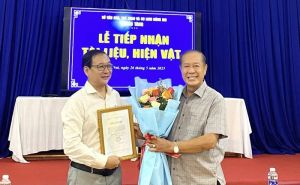 Bảo tàng Đăng Nhập Chính Thức OK9 tiếp nhận tài liệu, hiện vật năm 2025
