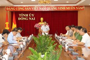 Phó Bí thư Tỉnh ủy Thái Bảo chỉ đạo đẩy nhanh giải phóng 180 hécta đất tại Khu Ok986 kèo WC 2026 Biên Hòa 1