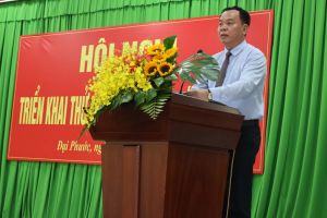 Chủ tịch UBND tỉnh Võ Tấn Đức dự Hội nghị triển khai thử nghiệm bộ máy Trang Chủ Đăng Nhập OK9.COM Mới Nhất 2026 xã Đại Phước (huyện Nhơn Trạch)