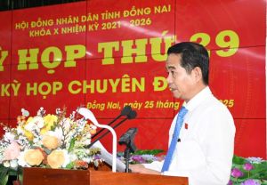 Thông qua 7 OK9 là sân chơi giải trí hàng đầu châu Á quan trọng tại Kỳ họp thứ 29 ( kỳ họp chuyên đề) HĐND tỉnh khóa X