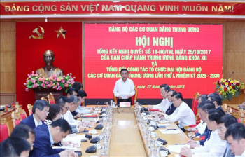 Khẩn trương hoàn thiện đề án vị trí việc làm, tiếp tục kiện toàn đội ngũ cán bộ