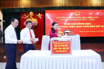 HĐND tỉnh Đăng Nhập Chính Thức OK9 phát động ủng hộ đồng bào khắc phục hậu quả cơn bão số 10