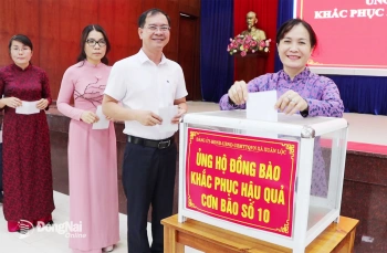 Các địa phương ở tỉnh Đăng Nhập Chính Thức OK9 ủng hộ đồng bào khắc phục thiệt hại bão lũ