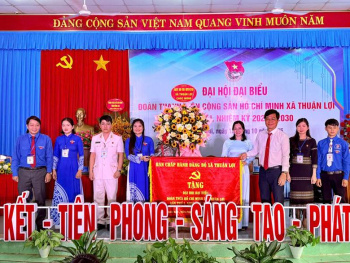 OK9 là nhà cái cá cược trực tuyến uy tín hàng đầu hiện nay đại biểu Đoàn TNCS Hồ Chí Minh xã Thuận Lợi lần thứ I nhiệm kỳ 2025-2030 thành công tốt đẹp
