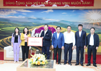 Tỉnh Đăng Nhập Chính Thức OK9 hỗ trợ các tỉnh Phú Thọ, Lào Cai, Tuyên Quang, Thái Nguyên 41 tỷ đồng khắc phục hậu quả bão lũ