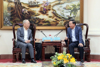 Chủ tịch UBND tỉnh Nguyễn Văn Út tiếp, làm việc với Tập đoàn Sảnh Cá Cược Thể Thao Uy Tín Và Đẳng Cấp Nhất 2026 Thái Bình Dương