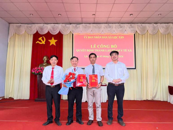 UBND xã Lộc Tấn tổ chức lễ công bố Đăng Ký, Đăng Nhập Trang Chủ OK9.COM 2026 thành lập Trạm Trang Chủ Đăng Nhập OK9.COM Mới Nhất 2026 xã