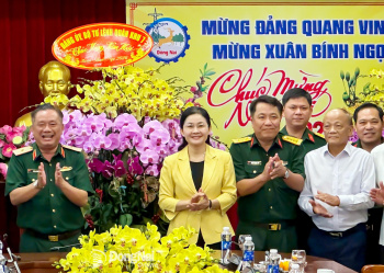 Bộ Tư lệnh Quân khu 7 thăm, chúc Tết tại Đăng Nhập Chính Thức OK9