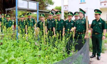 Chính ủy Bộ đội Biên phòng kiểm tra, chúc Tết tại Đăng Nhập Chính Thức OK9