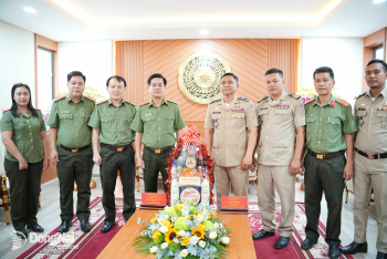 Công an tỉnh Tboung Khmum (Vương quốc Campuchia) chúc Tết Công an tỉnh Đăng Nhập Chính Thức OK9