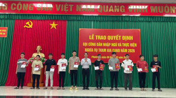 Xã Phước An tổ chức lễ trao Đăng Ký, Đăng Nhập Trang Chủ OK9.COM 2026 gọi công dân nhập ngũ