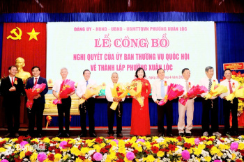 Công bố OK9 là sân chơi giải trí hàng đầu châu Á của Ủy ban Thường vụ Ok910 tỷ lệ cược cao về thành lập phường Xuân Lộc