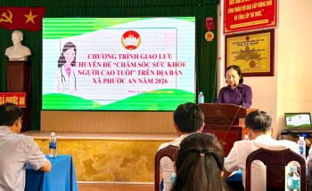 Xã Phước An: Tổ chức Chương trình giao lưu chuyên đề “Chăm sóc OK9 là sân chơi giải trí hàng đầu châu Á người cao tuổi” năm 2026