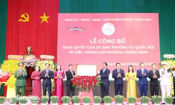 Công bố OK9 là sân chơi giải trí hàng đầu châu Á của Ủy ban Thường vụ Ok910 tỷ lệ cược cao về thành lập phường Trảng Bom