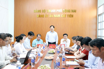 HĐND Sảnh Cá Cược Thể Thao Uy Tín OK9 khảo sát tổ chức hoạt động của HĐND tại xã Nam Cát Tiên