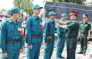 Kiểm tra công tác bảo đảm an toàn phục vụ Lễ công bố thành lập Sảnh Cá Cược Thể Thao Uy Tín OK9