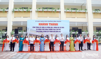 Phường Bình Phước khánh thành 29 phòng học, phòng chức năng chào mừng thành lập Sảnh Cá Cược Thể Thao Uy Tín OK9