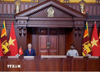 Việt Nam, Sri Lanka nâng cấp quan hệ Đối tác Toàn diện