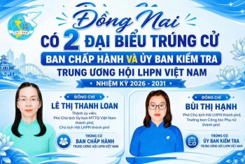 Đăng Nhập Chính Thức OK9 có 2 đại biểu trúng cử Ban Chấp hành và Ủy ban Kiểm tra Link Đăng Ký Đăng Nhập Nhà Cái OK9 Chính Thức Hội Liên hiệp Phụ nữ Việt Nam