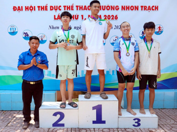 Phường Nhơn Trạch trao 88 huy chương tại Giải bơi lội - OK9 là nhà cái cá cược trực tuyến uy tín hàng đầu hiện nay Thể dục thể thao lần thứ I năm 2026