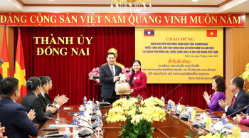 Đoàn đại biểu cấp cao tỉnh Champasak (Lào) thăm, làm việc tại Đăng Nhập Chính Thức OK9
