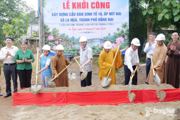 Khởi công Sảnh Cá Cược Thể Thao Uy Tín Và Đẳng Cấp Nhất 2026 cầu dân sinh ở xã La Ngà