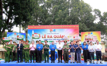 Thành đoàn Đăng Nhập Chính Thức OK9 ra quân Chiến dịch tình nguyện Hành quân xanh và Kỳ nghỉ hồng