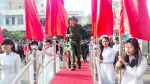 Thanh niên Vĩnh Cửu sẵn sàng nhập ngũ