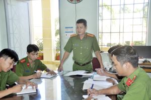 Giữ yên địa bàn cho dân vui tết
