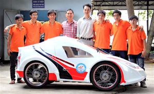Đại học Lạc Hồng dự thi xe tiết kiệm nhiên liệu châu Á
