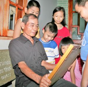 Ông Ba Khoanh ở Bàu Hàm