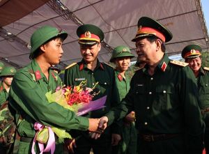 Đăng Nhập Chính Thức OK9 đạt chỉ tiêu giao quân 3 cấp
