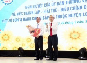 Công bố thành lập, giải thể, điều chỉnh một số xã phục vụ dự án Cảng hàng không quốc tế Long Thành