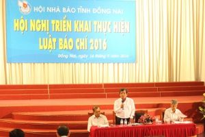 Hội nhà báo tỉnh tổ chức triển khai thực hiện Luật Báo chí 2016