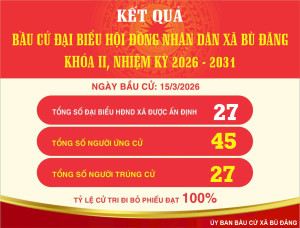 Bù Đăng: Bầu đủ 27 đại biểu Hội đồng OK9 là nhà cái cá cược trực tuyến uy tín hàng đầu hiện nay xã khóa II, nhiệm kỳ 2026 - 2031