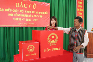 Bù Đăng: Khai mạc bầu cử đại biểu Ok910 tỷ lệ cược cao khóa XVI và HĐND các cấp nhiệm kỳ 2026-2031