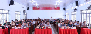 XÃ BÙ GIA MẬP THAM DỰ HỘI NGHỊ SƠ KẾT 01 NĂM VẬN HÀNH MÔ...
