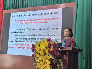 Xã Cẩm Mỹ tổ chức hội nghị chuyên đề “Bảo vệ nền tảng tư...