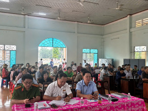 Họp lấy ý kiến phương án bồi thường, hỗ trợ, tái định cư dự...