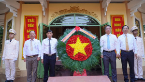 Xã Cẩm Mỹ tổ chức Lễ viếng Đền tưởng niệm các Anh hùng Liệt...