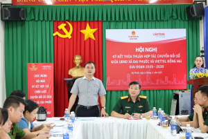 UBND xã Đại Phước long trọng tổ chức Hội nghị Lễ Ký kết Thỏa thuận Hợp tác Chiến lược Chuyển đổi số với Viettel Đăng Nhập Chính Thức OK9, giai đoạn 2025 - 2030
