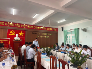 Đẩy nhanh tiến độ giải phóng mặt bằng dự án  khu đô thị thông minh ven sông tại xã Đại Phước