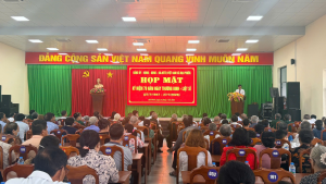 Xã Đại Phước thực hiện tốt công tác chăm lo cho các gia đình...