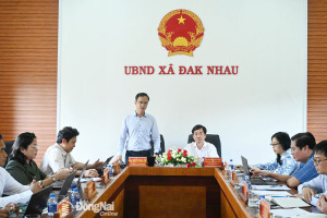 ĐOÀN KHẢO SÁT CỦA THƯỜNG TRỰC HĐND Sảnh Cá Cược Thể Thao Uy Tín OK9 LÀM VIỆC VỚI XÃ ĐAK NHAU VỀ THỰC TRẠNG TỔ CHỨC, HOẠT ĐỘNG CỦA HĐND XÃ